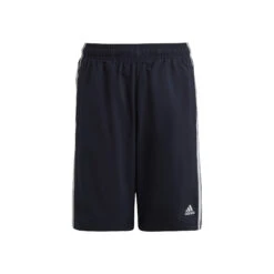 ADIDAS 3-Stripes Woven Shorts Boys - Dark Blue, White