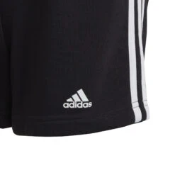 ADIDAS 3-Stripes Shorts Girls - Black, White -Viva Wear Closet Store 18120000 10