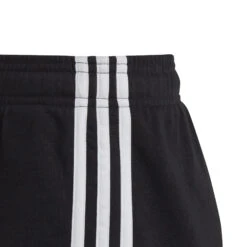 ADIDAS 3-Stripes Shorts Girls - Black, White -Viva Wear Closet Store 18120000 12