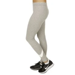 Nike Sportswear Swoosh Tight Women - Grey, White -Viva Wear Closet Store 43837000 21