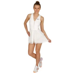 Nike Court Power Dress Women - White, Black -Viva Wear Closet Store 45932000 24