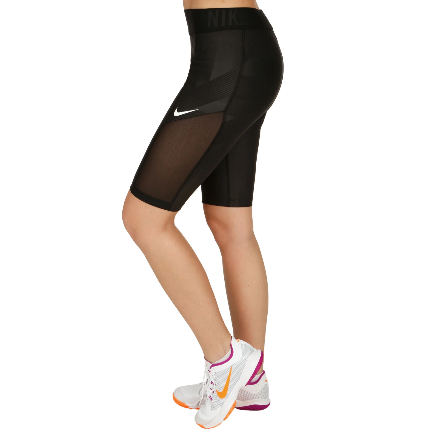 Nike Court Power Shorts Women - Black, White 5 Nike Court Power Shorts Women - Black, White - Image 3