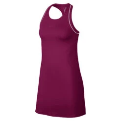 Nike Court Dry Dress Women - Berry, White -Viva Wear Closet Store 48438000 000
