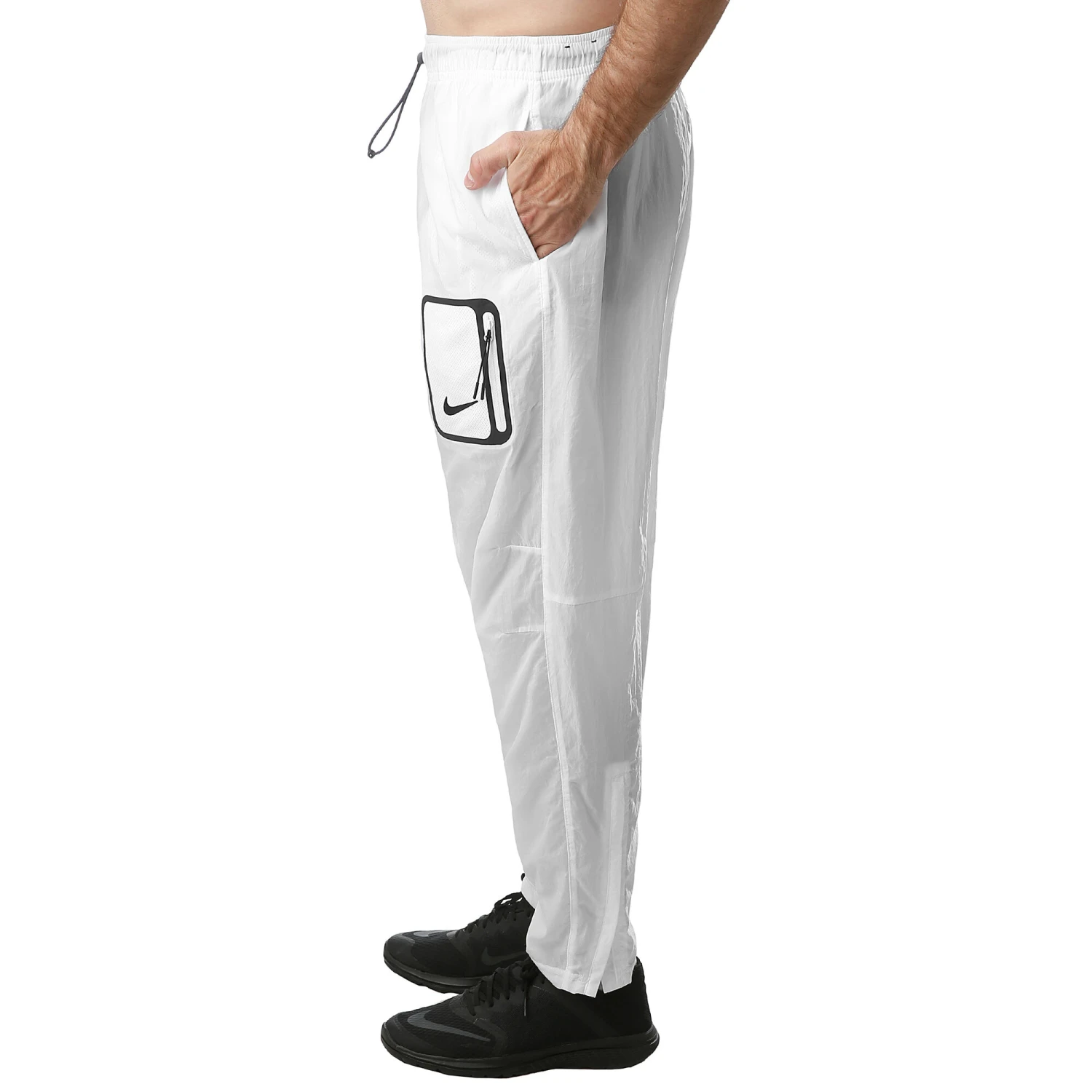 Nike Court Training Pants Men - White, Black 5 Nike Court Training Pants Men - White, Black - Image 3