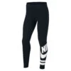 Nike Sportswear Graphic Tight Girls - Black, White -Viva Wear Closet Store 48689000 000