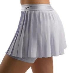 Nike Court Victory Skirt Women - Lilac, White -Viva Wear Closet Store 49028000 21