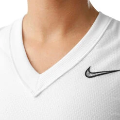 Nike Court Slam Dress Women - White, Black -Viva Wear Closet Store 49529000 32