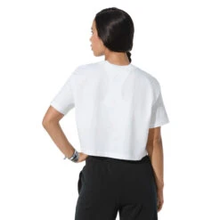 Nike Sportswear Essential Crop T-Shirt Women - White, Black -Viva Wear Closet Store 50312000 12