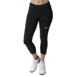Viva Wear Closet Store 31 Nike Crop Fly Victory Tight Women - Black, White