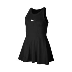 Nike Court Dri-Fit Dress Girls - Black, White