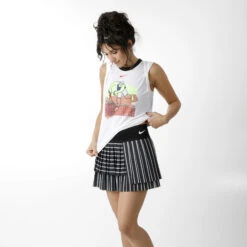 Nike Court Skirt Women - Black, White -Viva Wear Closet Store 50974000 24