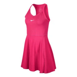Nike Court Dry Dress Women - Pink, White -Viva Wear Closet Store 51137000 000