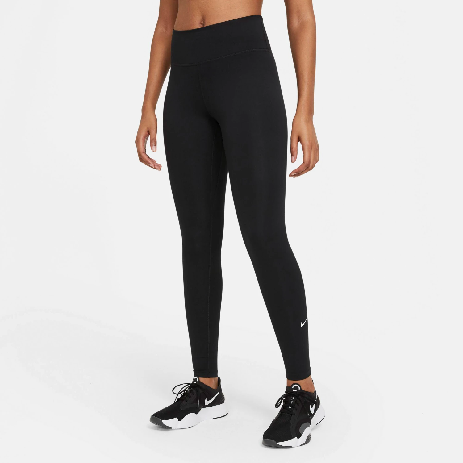 Nike One Tight Women - Black 4 Nike One Tight Women - Black - Image 2