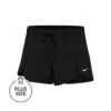 Nike Flex Essential 2in1 Plus Size Shorts Women - Black, White -Viva Wear Closet Store 52306000 000