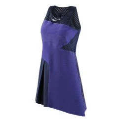 Nike Dri-Fit Advantage Slam Dress Women - Violet, Dark Blue
