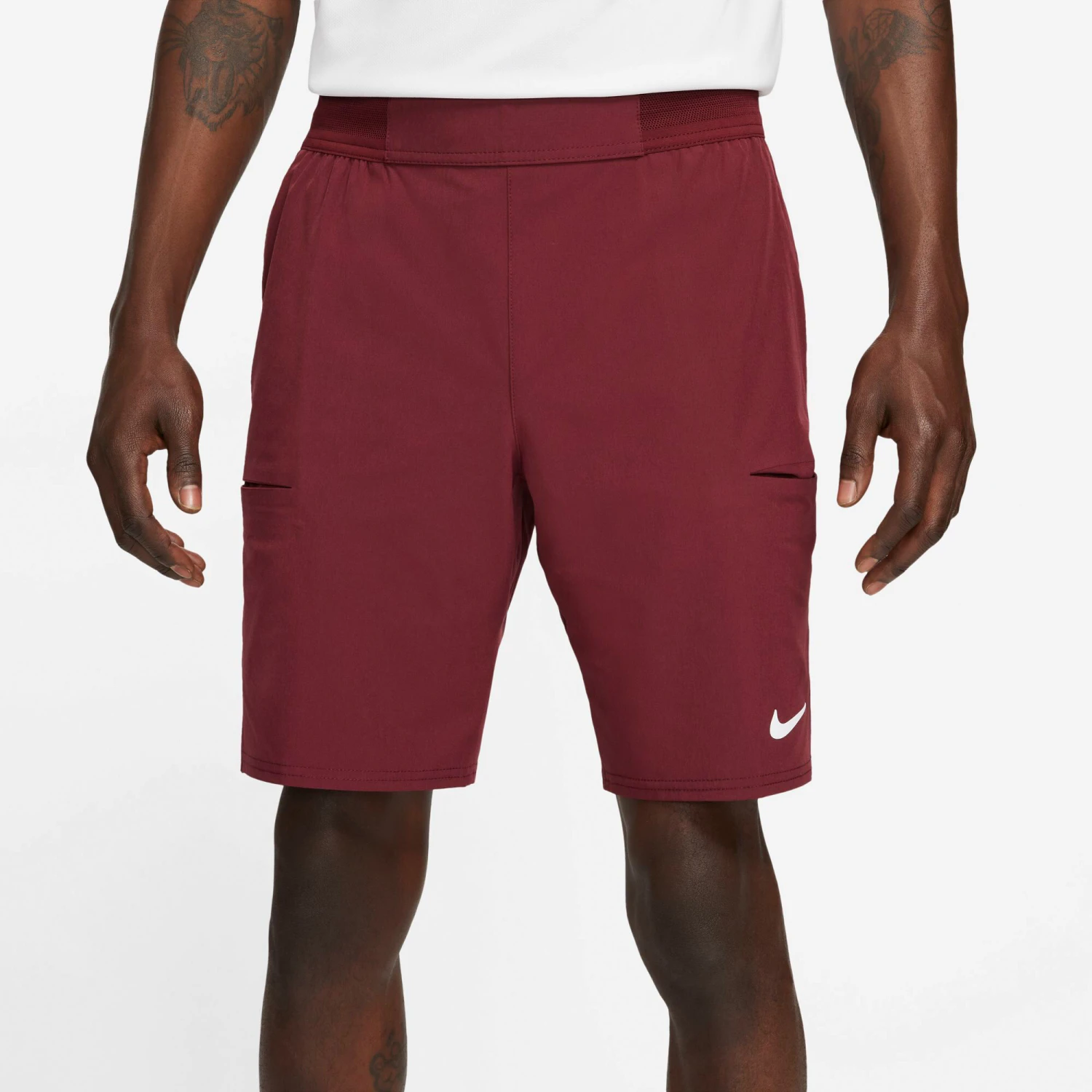 Nike Dri-Fit Advantage 9in Shorts Men - Dark Red 5 Nike Dri-Fit Advantage 9in Shorts Men - Dark Red - Image 3