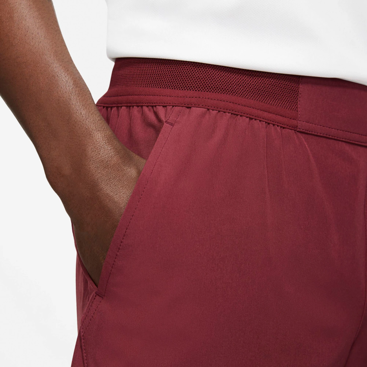 Nike Dri-Fit Advantage 9in Shorts Men - Dark Red 8 Nike Dri-Fit Advantage 9in Shorts Men - Dark Red - Image 6