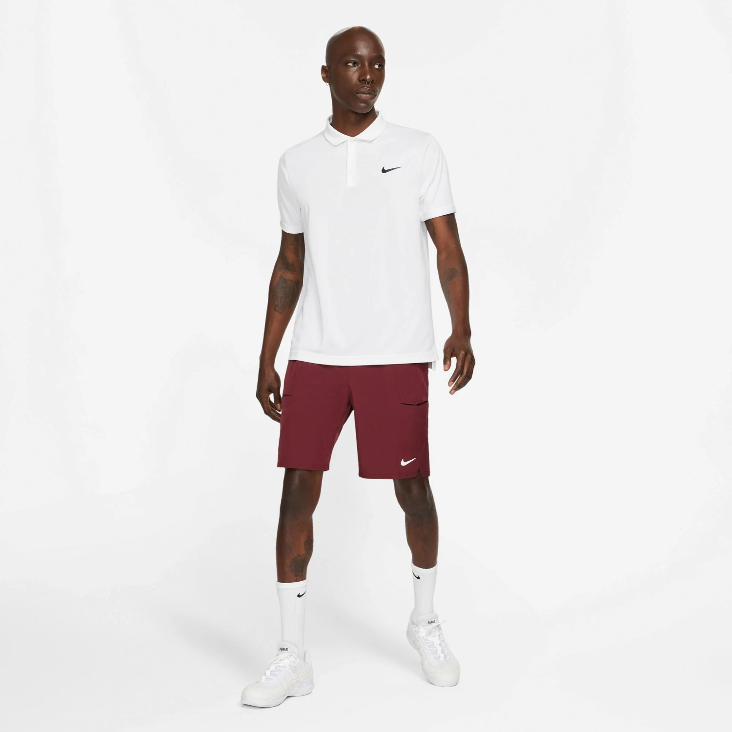 Nike Dri-Fit Advantage 9in Shorts Men - Dark Red 10 Nike Dri-Fit Advantage 9in Shorts Men - Dark Red - Image 8