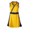 Nike Dri-Fit NY Slam Dress Women - Golden Yellow, Dark Blue -Viva Wear Closet Store 53900000 000