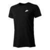 Nike Sportswear Club T-Shirt Women - Black, White -Viva Wear Closet Store 54566000 000