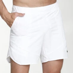 Nike Dri-Fit Advantage 7in Shorts Men - White -Viva Wear Closet Store 55296000 11