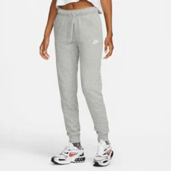 Nike Sportswear Club MR STD Training Pants Women - Lightgrey -Viva Wear Closet Store 55459000 11