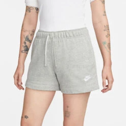 Nike Sportswear Club MR STD Shorts Women - Lightgrey -Viva Wear Closet Store 55475000 13