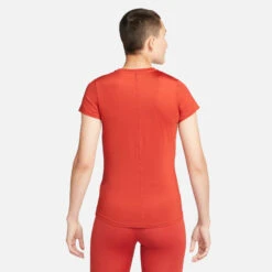 Nike Dri-Fit One Slim T-Shirt Women - Red -Viva Wear Closet Store 55504000 12