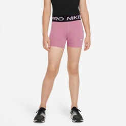 Nike Dri-Fit Pro 3in Ball Shorts Girls - Pink, Black -Viva Wear Closet Store 55669000 10