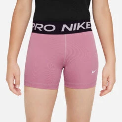 Nike Dri-Fit Pro 3in Ball Shorts Girls - Pink, Black -Viva Wear Closet Store 55669000 12