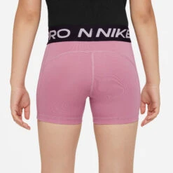 Nike Dri-Fit Pro 3in Ball Shorts Girls - Pink, Black -Viva Wear Closet Store 55669000 13