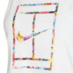 Nike Court Tank Garden Party Tank Top Women - White -Viva Wear Closet Store 55846000 10