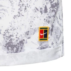 Nike Court Dri-Fit Heritage Printed Shorts Men - White, Grey -Viva Wear Closet Store 55918000 10