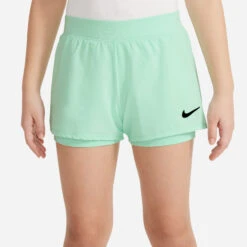 Nike Court Victory Dri-Fit Shorts Girls - Turquoise -Viva Wear Closet Store 56091000 16