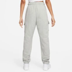 Nike Sportswear Club Flouncy MR Cargo Training Pants Women - Grey, White -Viva Wear Closet Store 56168000 14