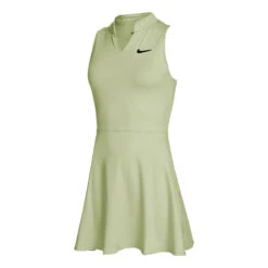 Nike Court Dri-Fit Victory Dress Women - Light Green, Black
