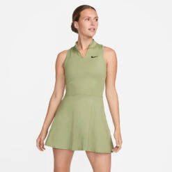 Nike Court Dri-Fit Victory Dress Women - Light Green, Black -Viva Wear Closet Store 56182000 13