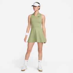 Nike Court Dri-Fit Victory Dress Women - Light Green, Black -Viva Wear Closet Store 56182000 17