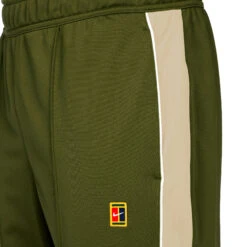 Nike Court Heritage Training Pants Men - Olive, Beige -Viva Wear Closet Store 56256000 10