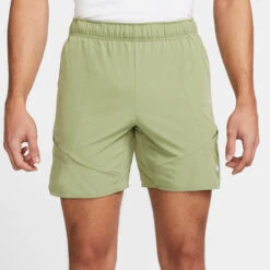 Nike Court Advantage Dri-Fit 7in Shorts Men - Light Green -Viva Wear Closet Store 56262000 13