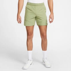 Nike Court Advantage Dri-Fit 7in Shorts Men - Light Green -Viva Wear Closet Store 56262000 15