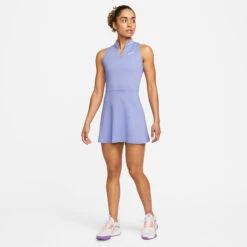 Nike Court Victory Dri-Fit Flouncy Dress Women - Lilac -Viva Wear Closet Store 56367000 14