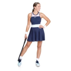 Nike Court Dri-Fit Slam Dress Women - Dark Blue, Pink -Viva Wear Closet Store 56397000 0 3