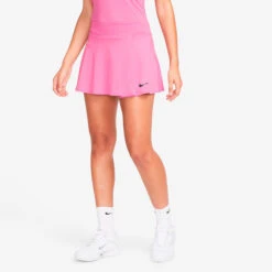 Nike Dri-Fit Court Flouncy Skirt Women - Pink -Viva Wear Closet Store 56611000 13
