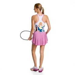 Nike Dri-Fit Court Slam Skirt Women - Pink -Viva Wear Closet Store 56623000 0 4