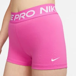 Nike Performance 365 3in Ball Shorts Women - Pink, White -Viva Wear Closet Store 56671000 19