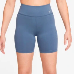 Nike Dri-Fit One MR 7in Ball Shorts Women - Blue -Viva Wear Closet Store 56673000 13