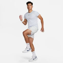 Nike Dri-Fit Court Slam MB Shorts Men - White -Viva Wear Closet Store 56777000 15