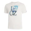 Nike Dri-Fit Court OZ T-Shirt Men - White, Multicoloured -Viva Wear Closet Store 56793000 000