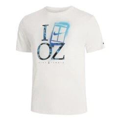 Nike Dri-Fit Court OZ T-Shirt Men - White, Multicoloured